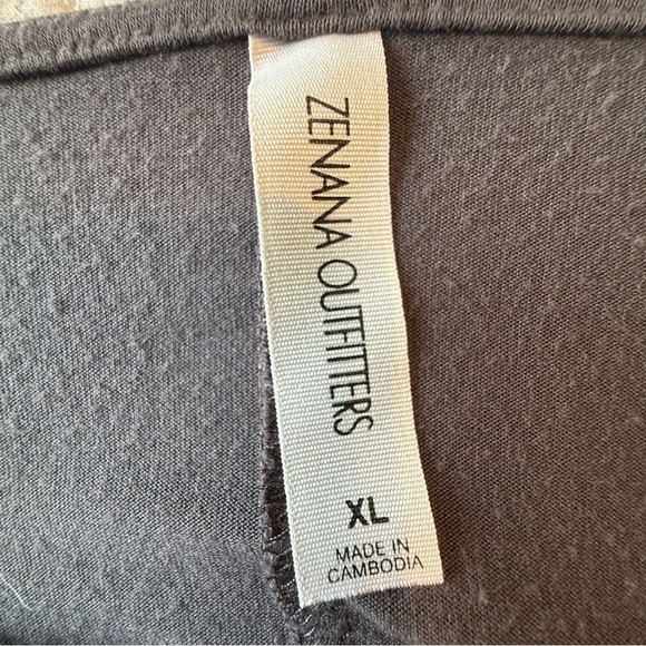 Zenana Outfitters Charcoal Dress with Pockets size XL - Picture 3 of 5